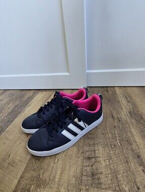 Adidas Advantage Blue And Pink Size 9.5 Womens Sneakers